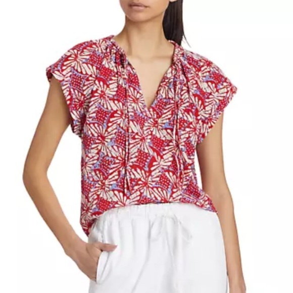 NEW XiRENA winslet top in ruby petal small - Picture 4 of 15